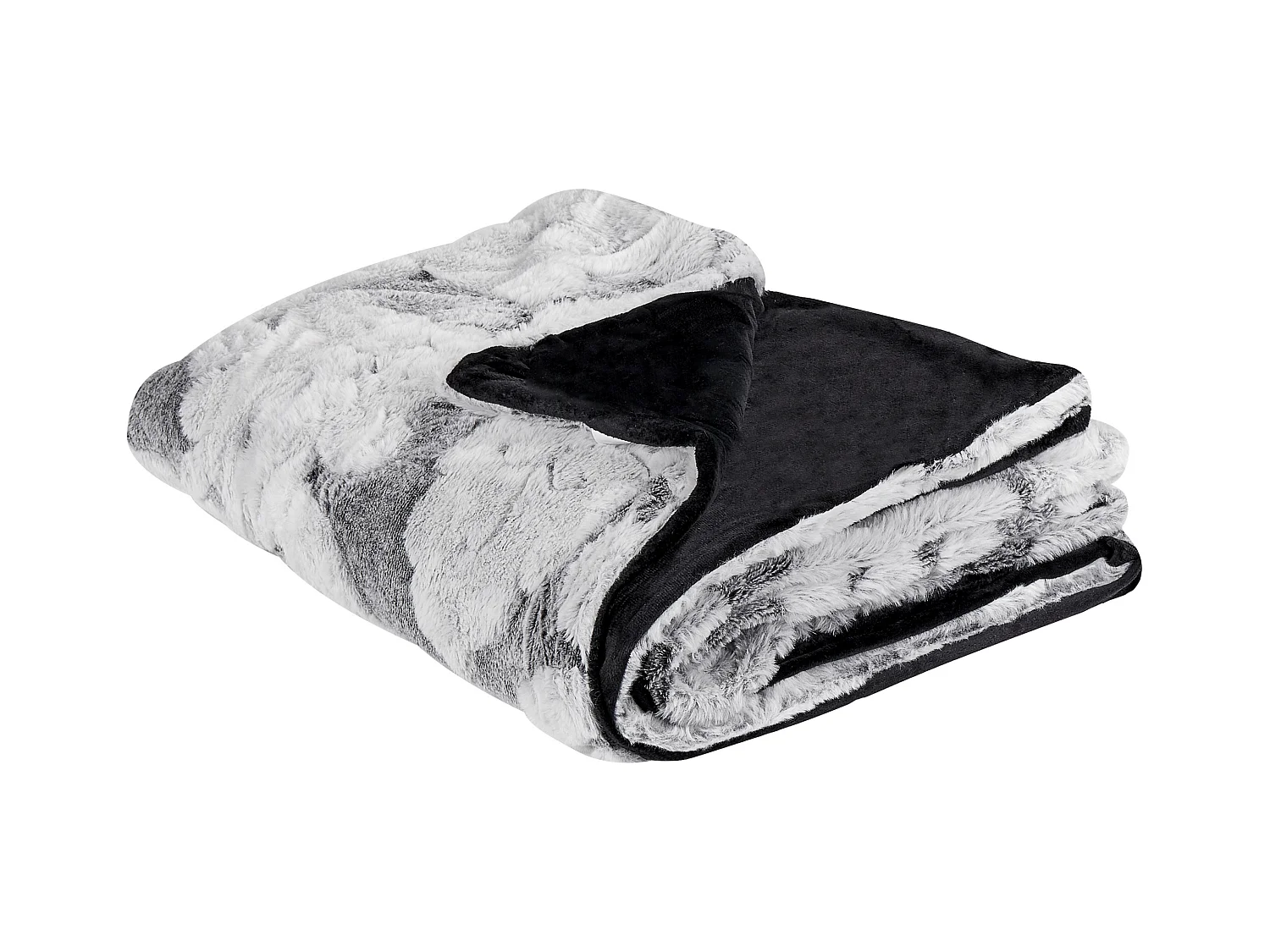 Manta KOSI 150 x 200 cm Cinzento claro