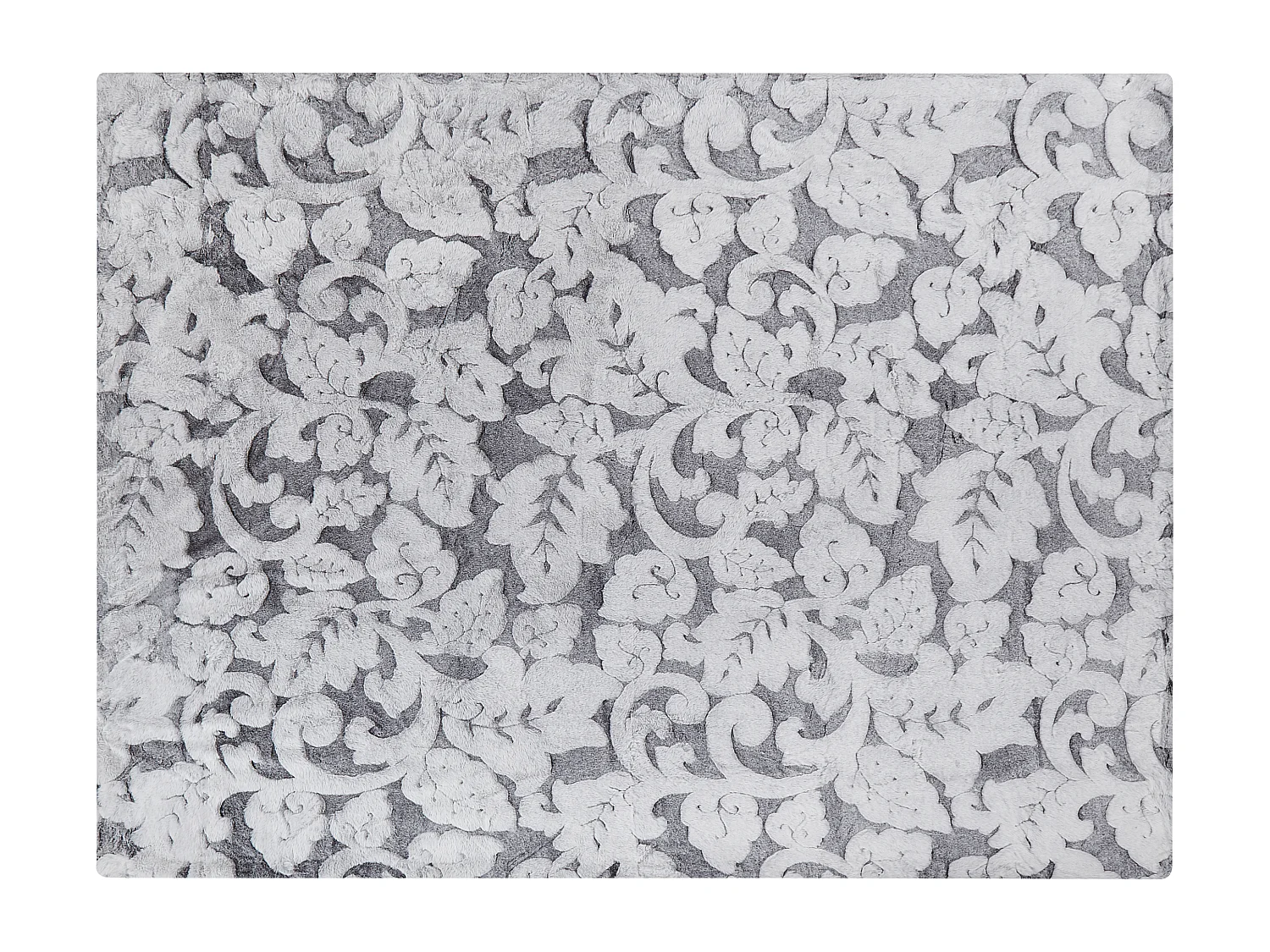 Manta KOSI 150 x 200 cm Gris claro