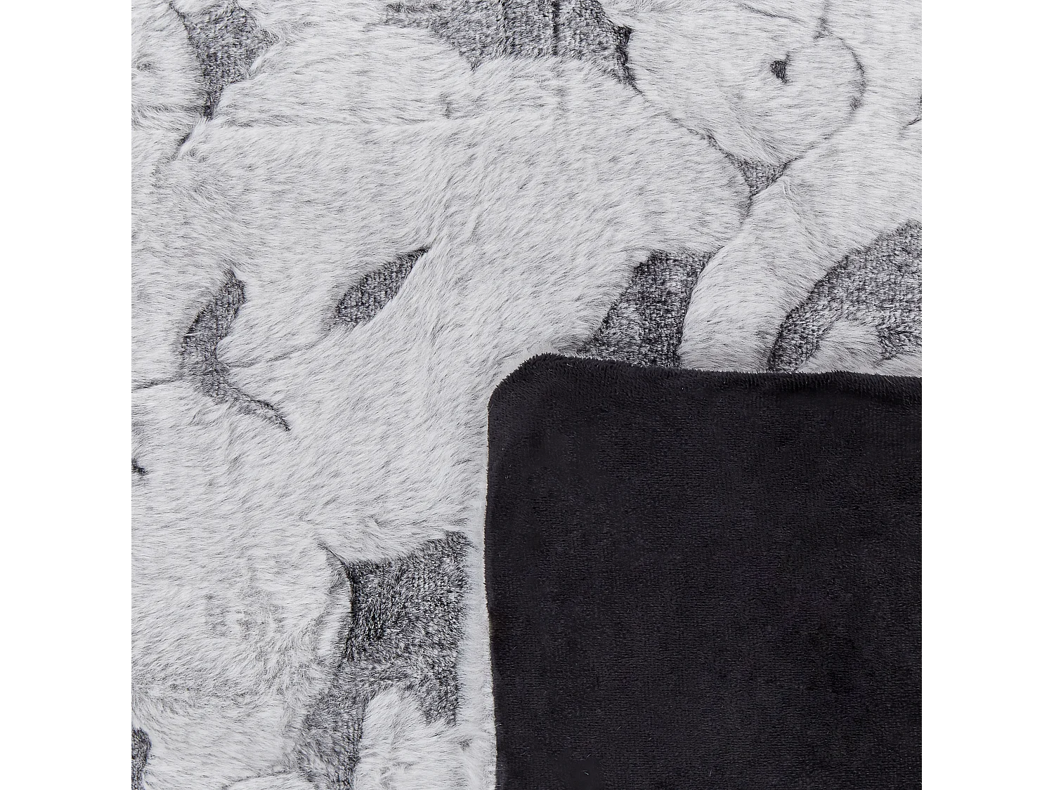 Manta KOSI 150 x 200 cm Gris claro