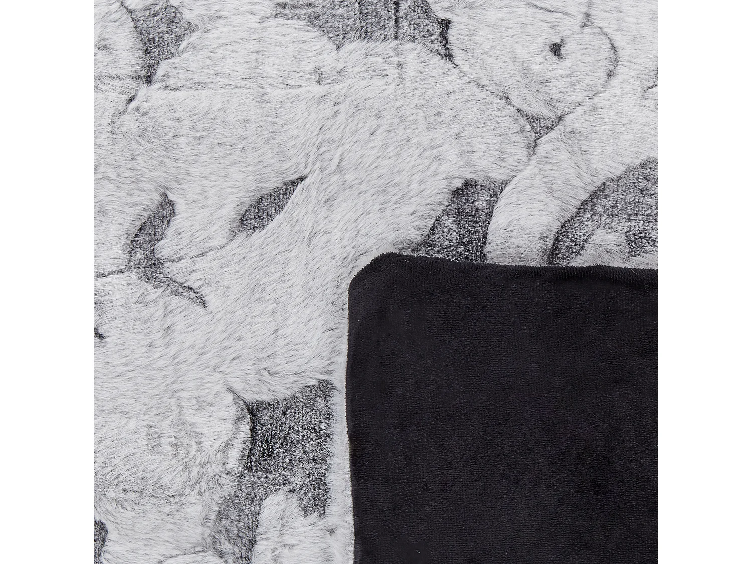 Couverture KOSI 150 x 200 cm Gris clair