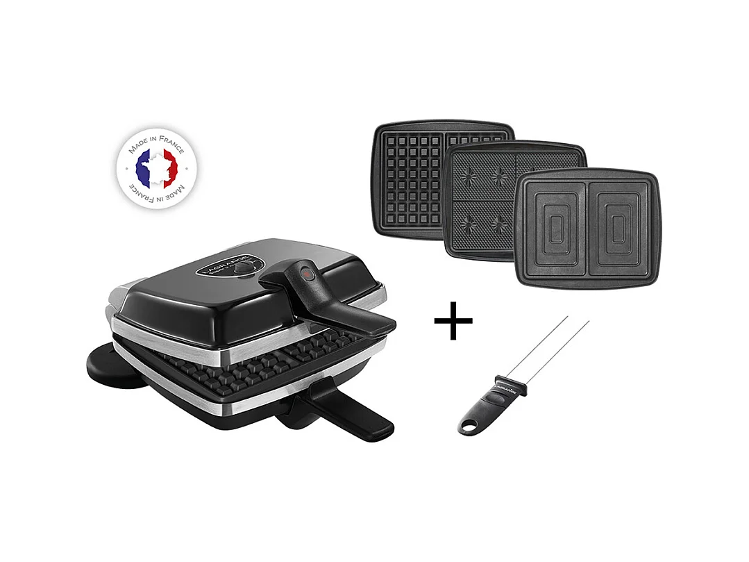 Gaufrier multifonction super 2 noir