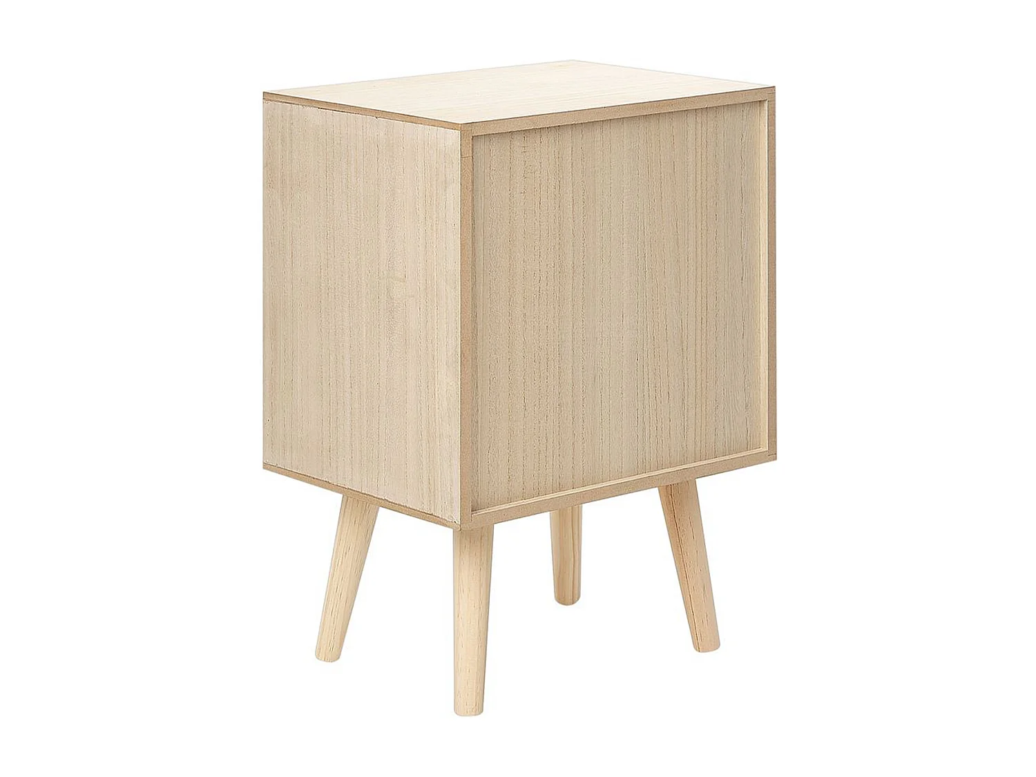 Table de chevet ALMO Paulownia clair
