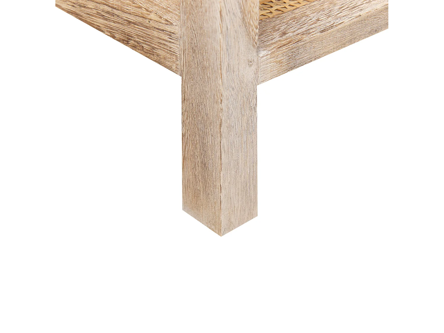 Table de nuit à 1 tiroir ESTO Bois de paulownia Marron clair