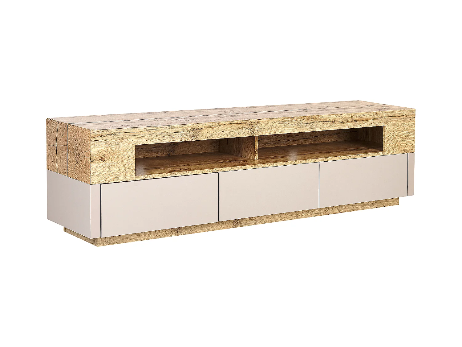 Meuble TV ANTONIO Marron clair