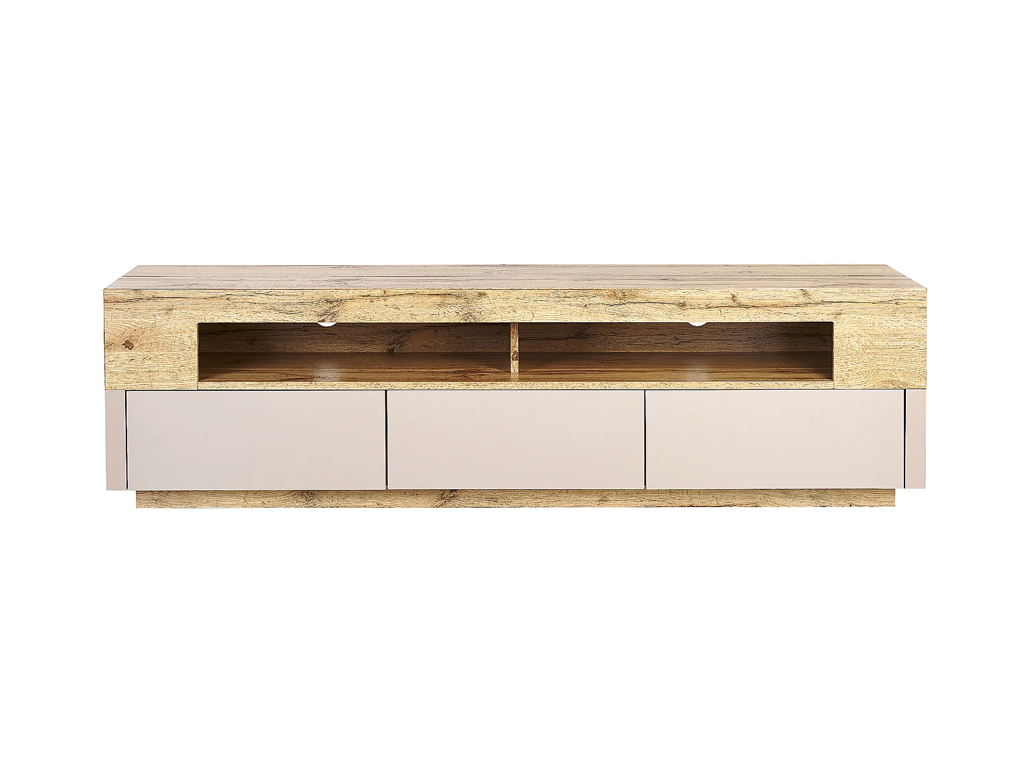 Meuble TV ANTONIO Marron clair