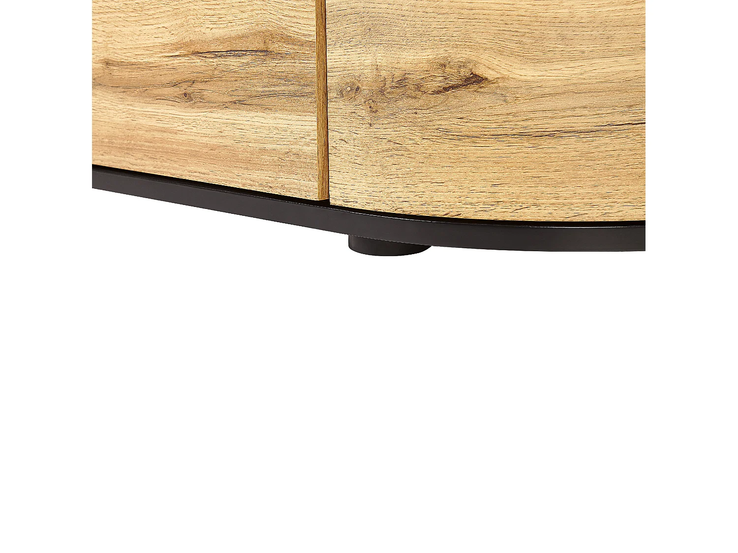 Meuble TV JEROME Marron/noir