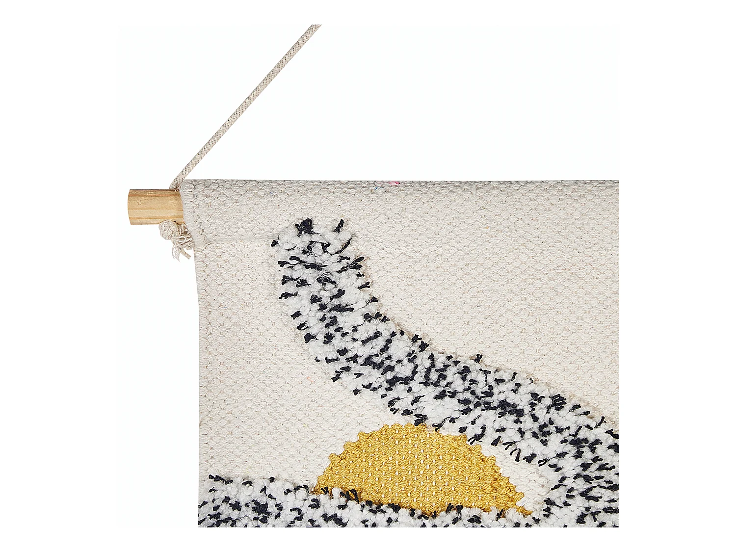 Makrama ścienna KALAT Bawełna 123 cm Kolorowy