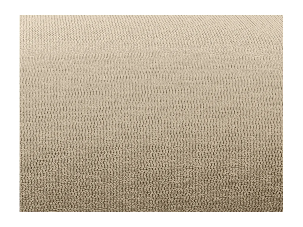 Ecksofa - Ecke rechts - Strukturstoff - Beige - POGNI von Maison Céphy