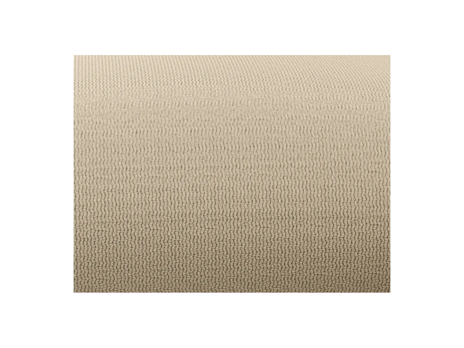 Ecksofa - Ecke rechts - Strukturstoff - Beige - POGNI von Maison Céphy