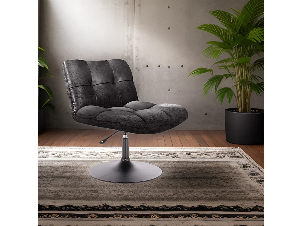 Fauteuil Noir Vintage Indus M1 Noir