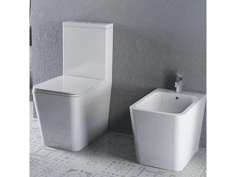 Toilette WC à poser PISA en céramique