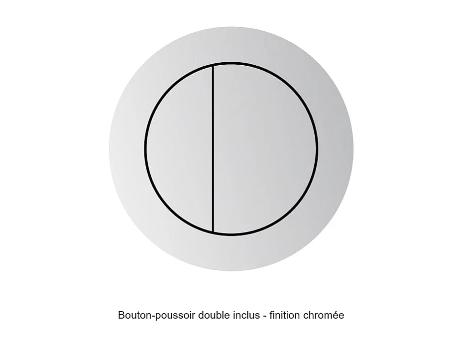 Toilette WC à poser PISA en céramique