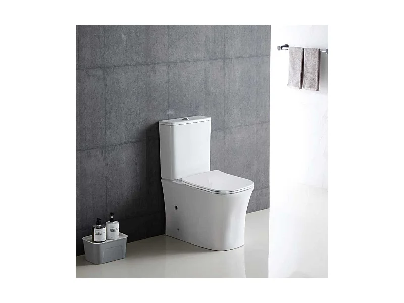 Inodoro cerámica NIKKO cisterna baja