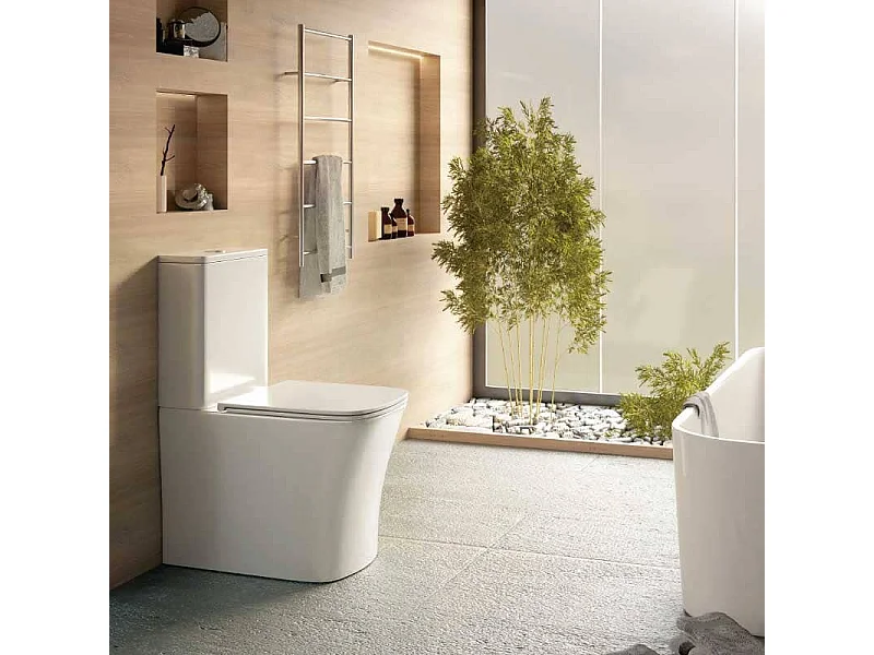 Inodoro cerámica NIKKO cisterna baja