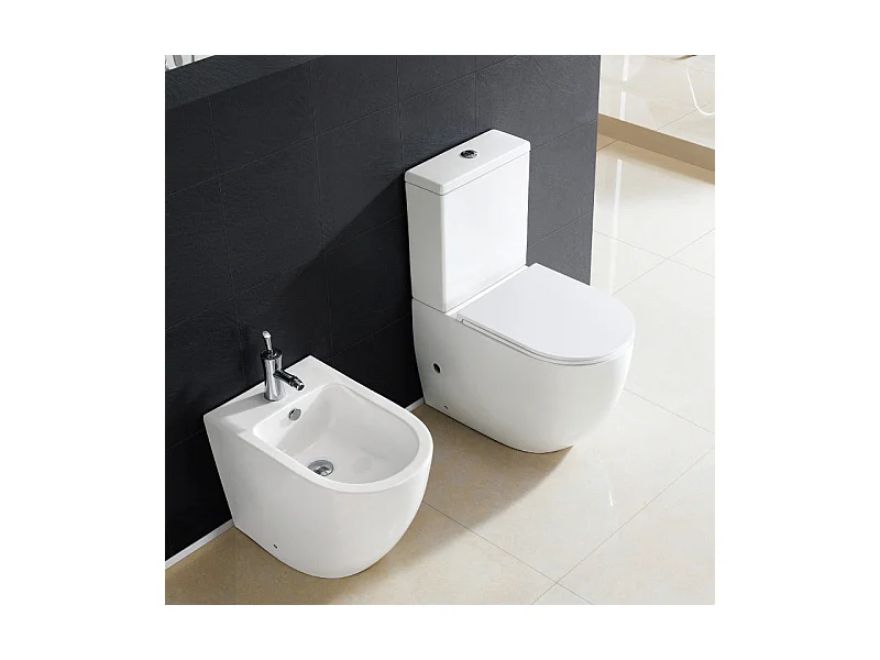 Toilette WC à poser GENOVA en céramique