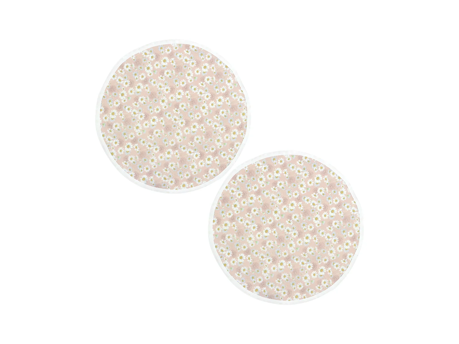 Set de table enduit 38 cm ASTER Rose poudré