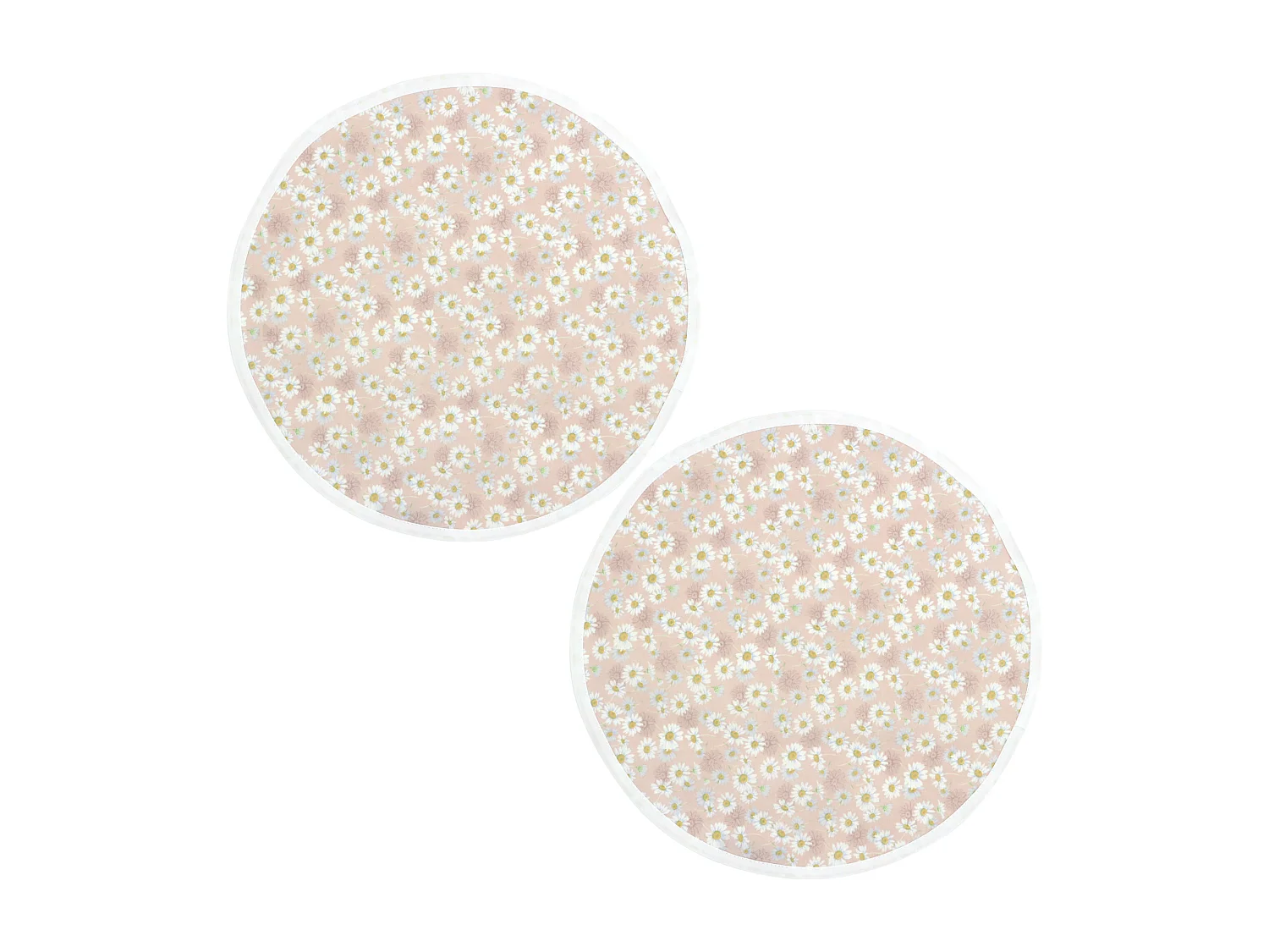 Set de table enduit 38 cm ASTER Rose poudré