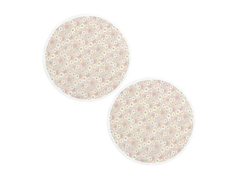 Set de table enduit 38 cm ASTER Rose poudré