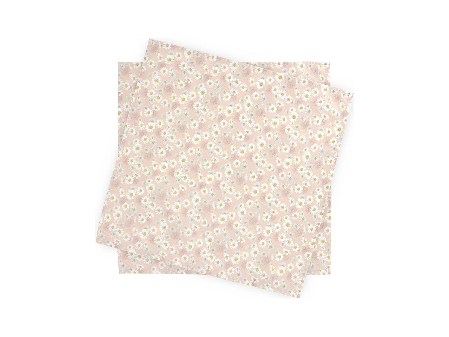 Set de table enduit 45x45 cm ASTER Rose poudré