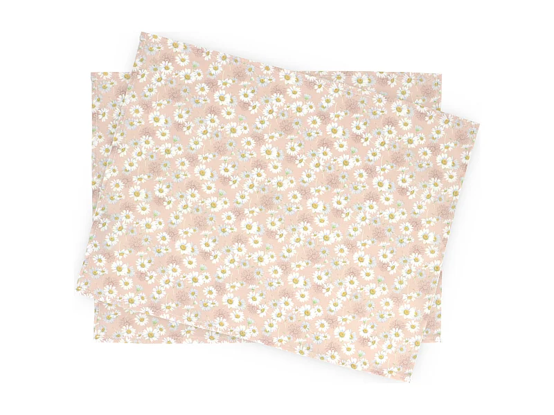 Set de table enduit 35x45 cm ASTER Rose poudré