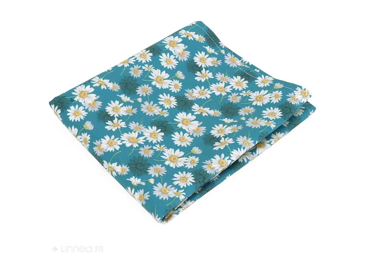 Set de table enduit 45x45 cm ASTER bleu Pétrole