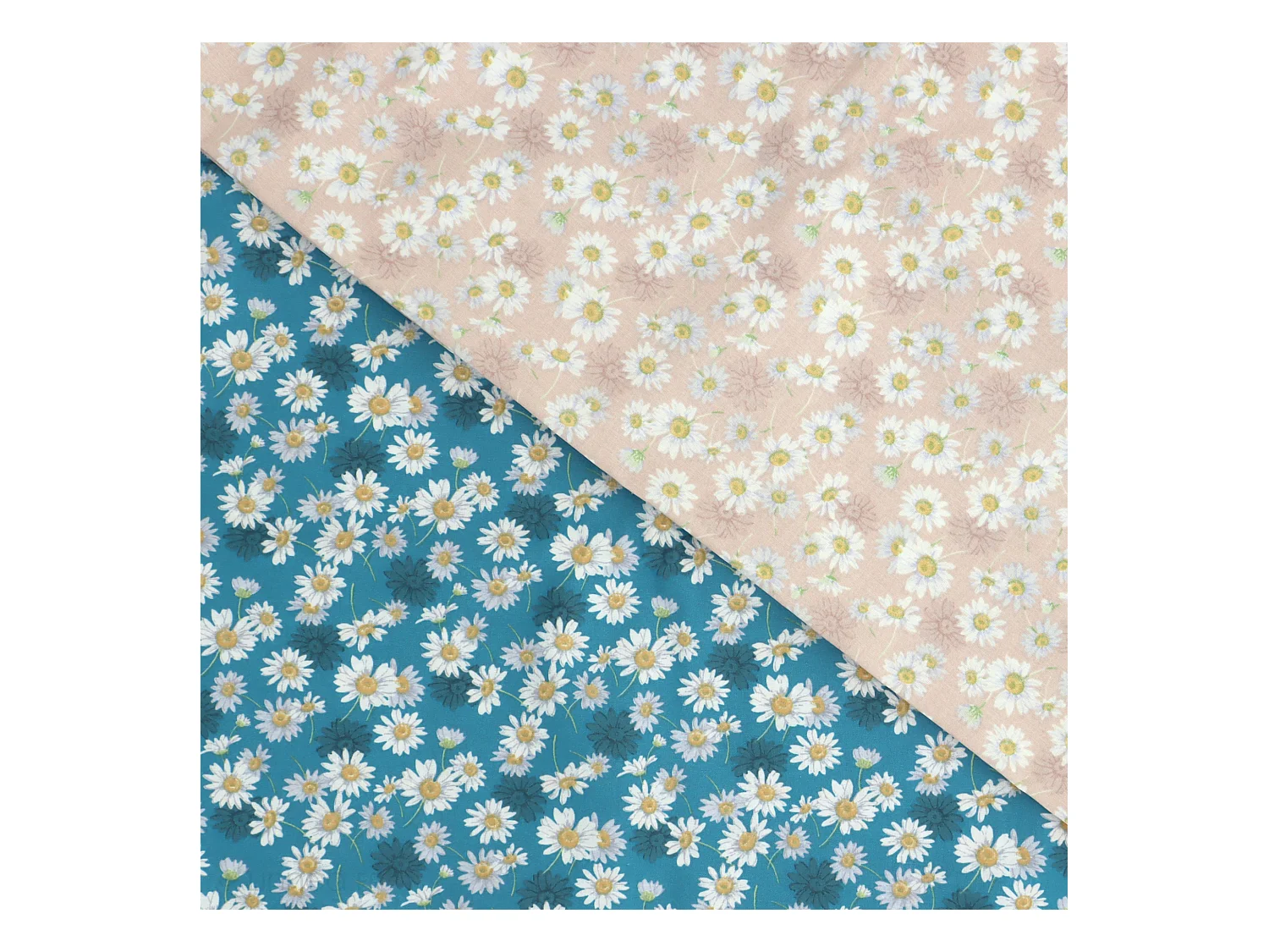 Nappe carrée enduit 80x80 cm ASTER Rose poudré