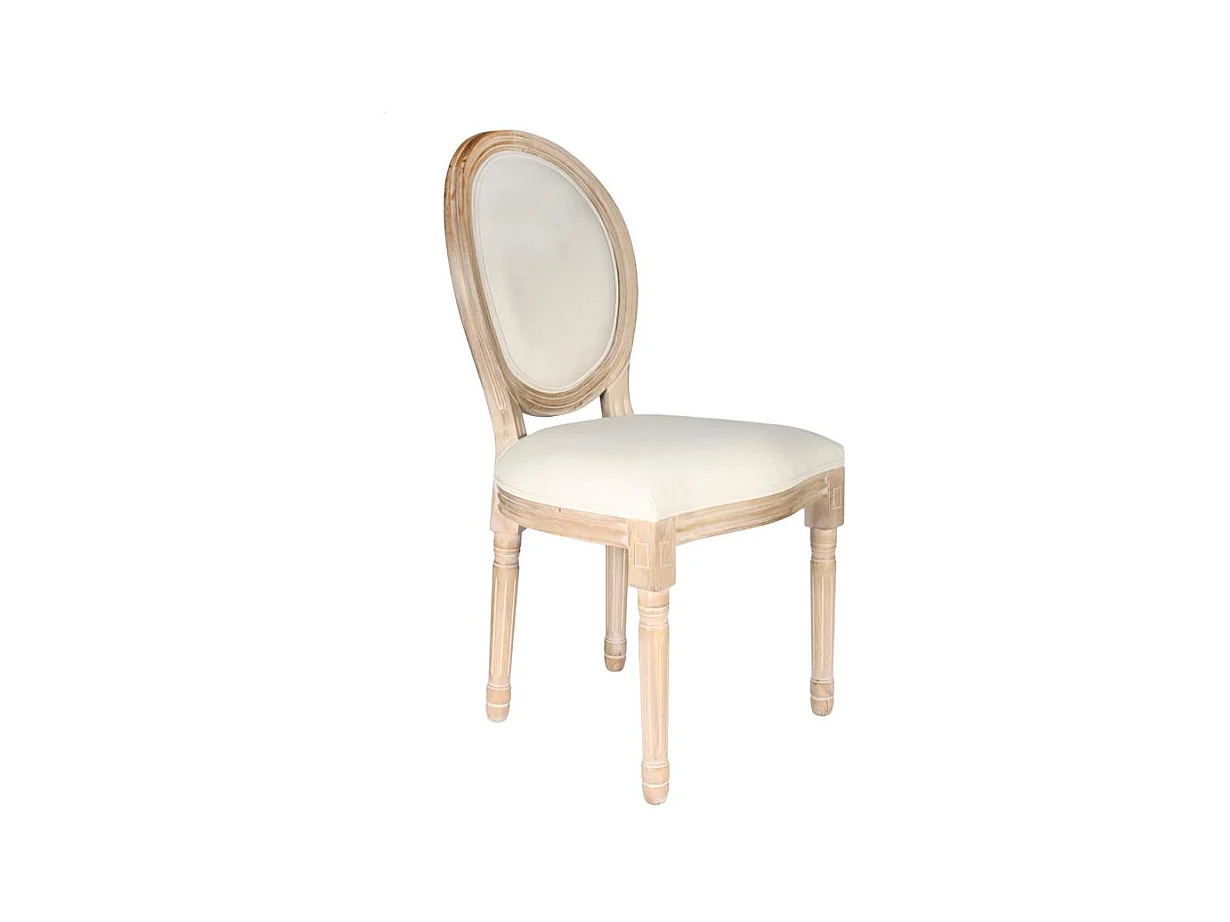 Chaise Eleonor Beige - Lot De 2 Beige