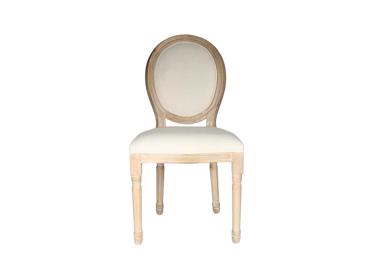 Chaise Eleonor Beige - Lot De 2 Beige