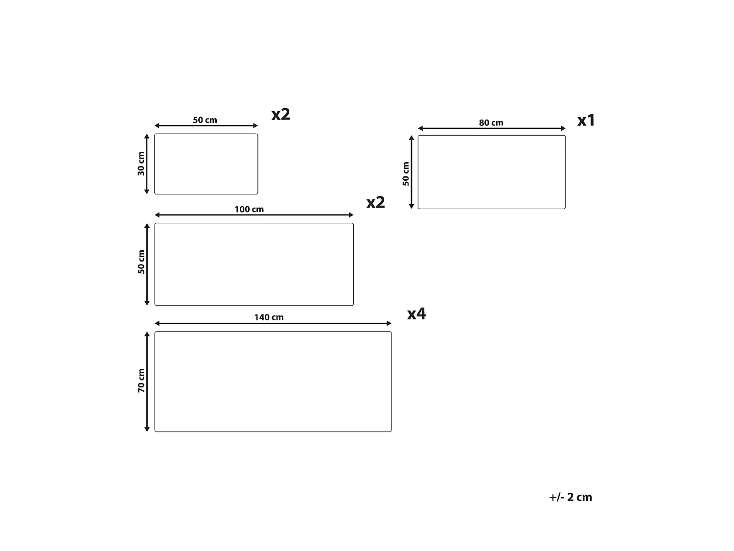Luxus Handtuch Set mit Badematte Frottee Baumwolle beige 9-teilig Modern Mitiaro