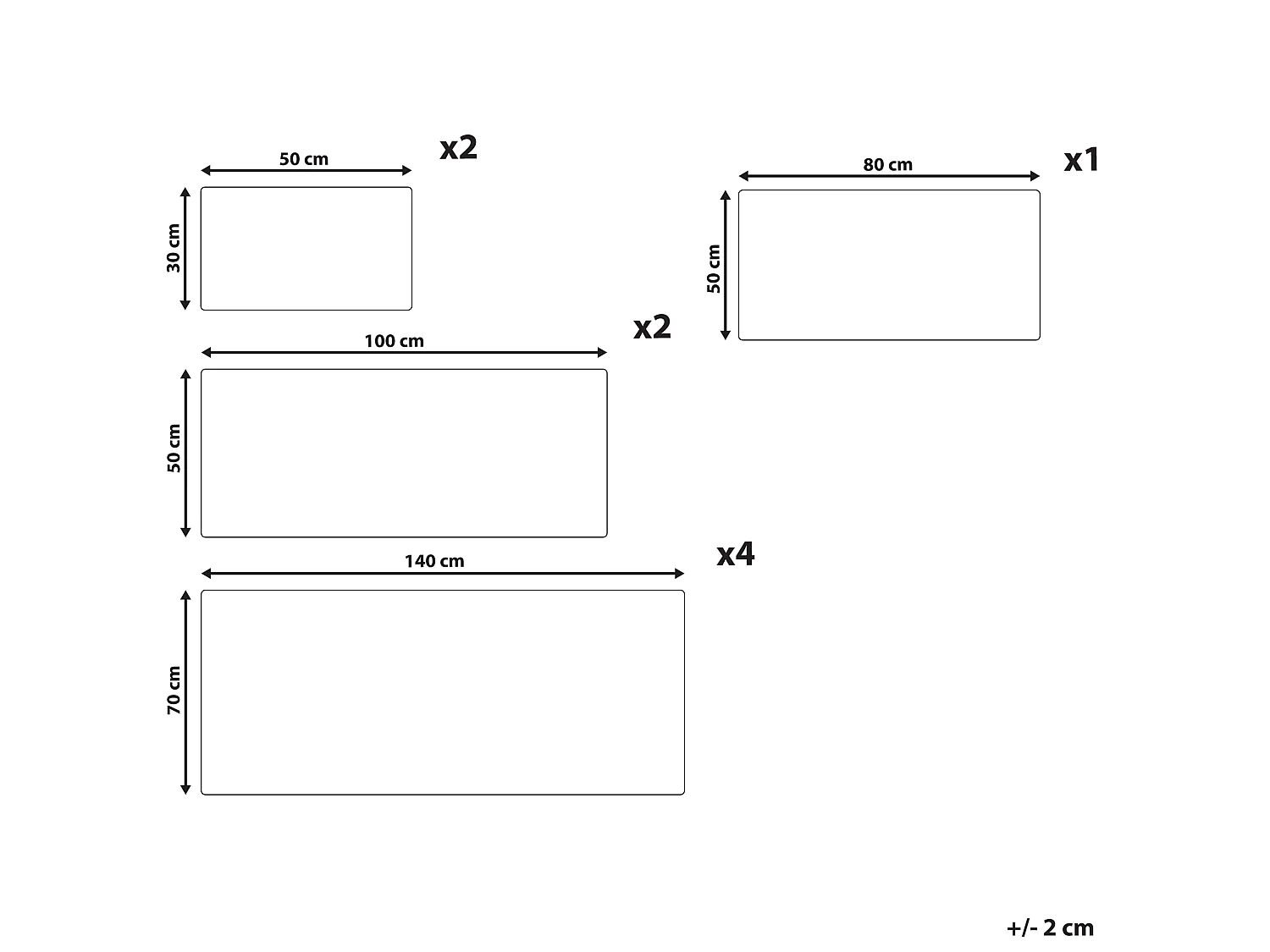 Lot de 9 serviettes MITIARO Tissu éponge Gris