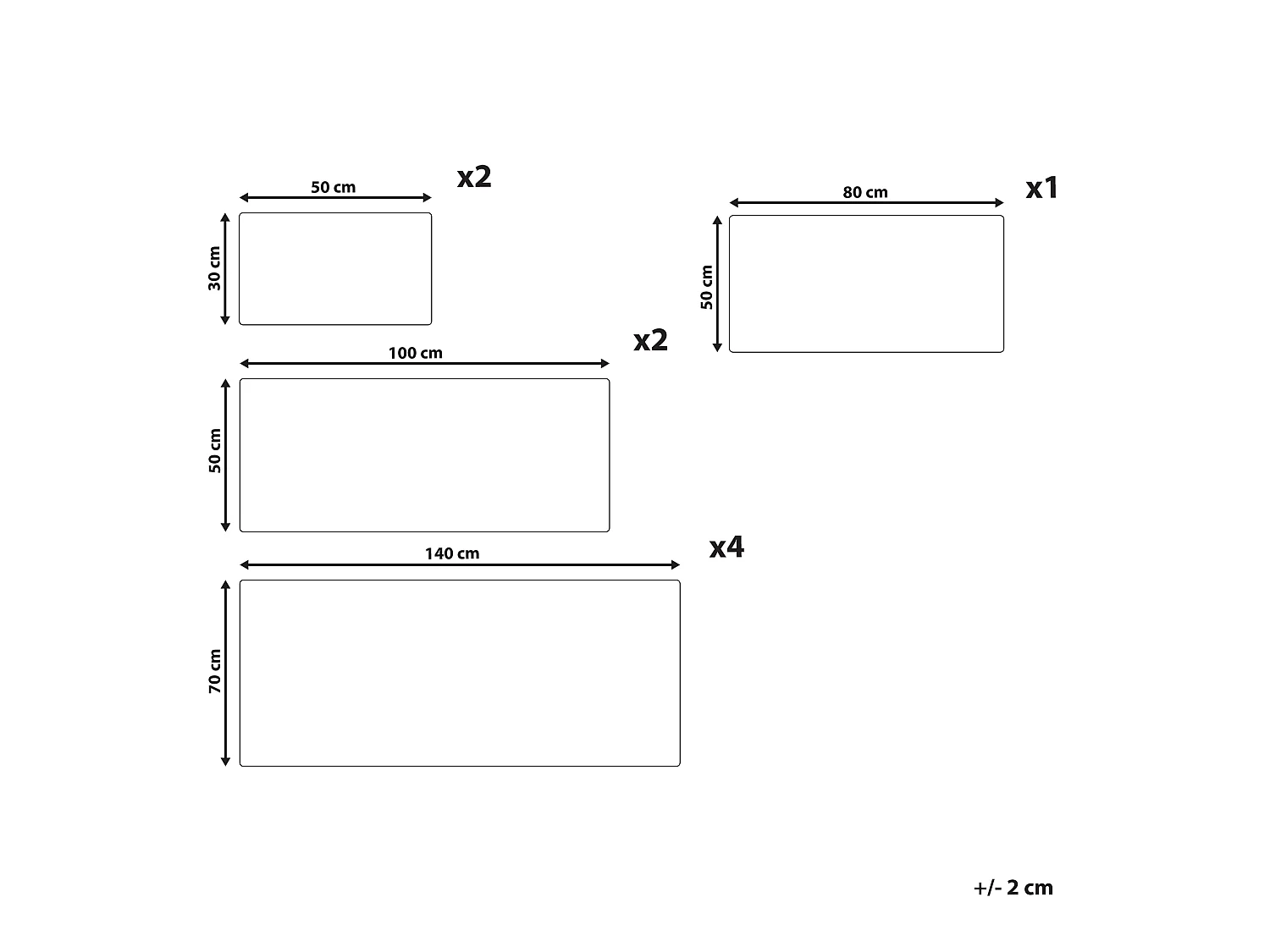 Komplet 9 ręczników MITIARO Bawełna frotte Miętowy