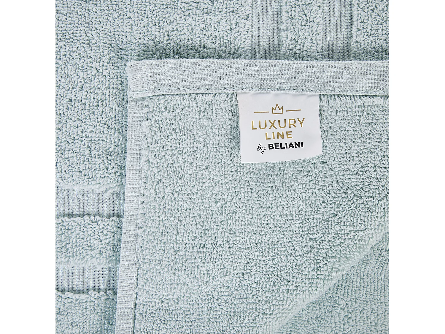 Handtücher 9er Set MITIARO Baumwollfrottee Mintgrün