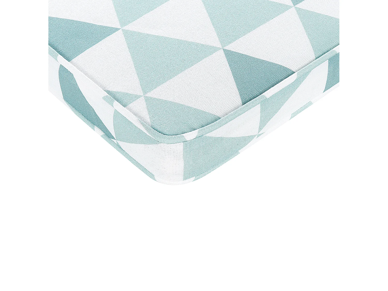 Lot de 2 coussins pour chaises de jardin TERNI 37 x 34 cm Bleu clair