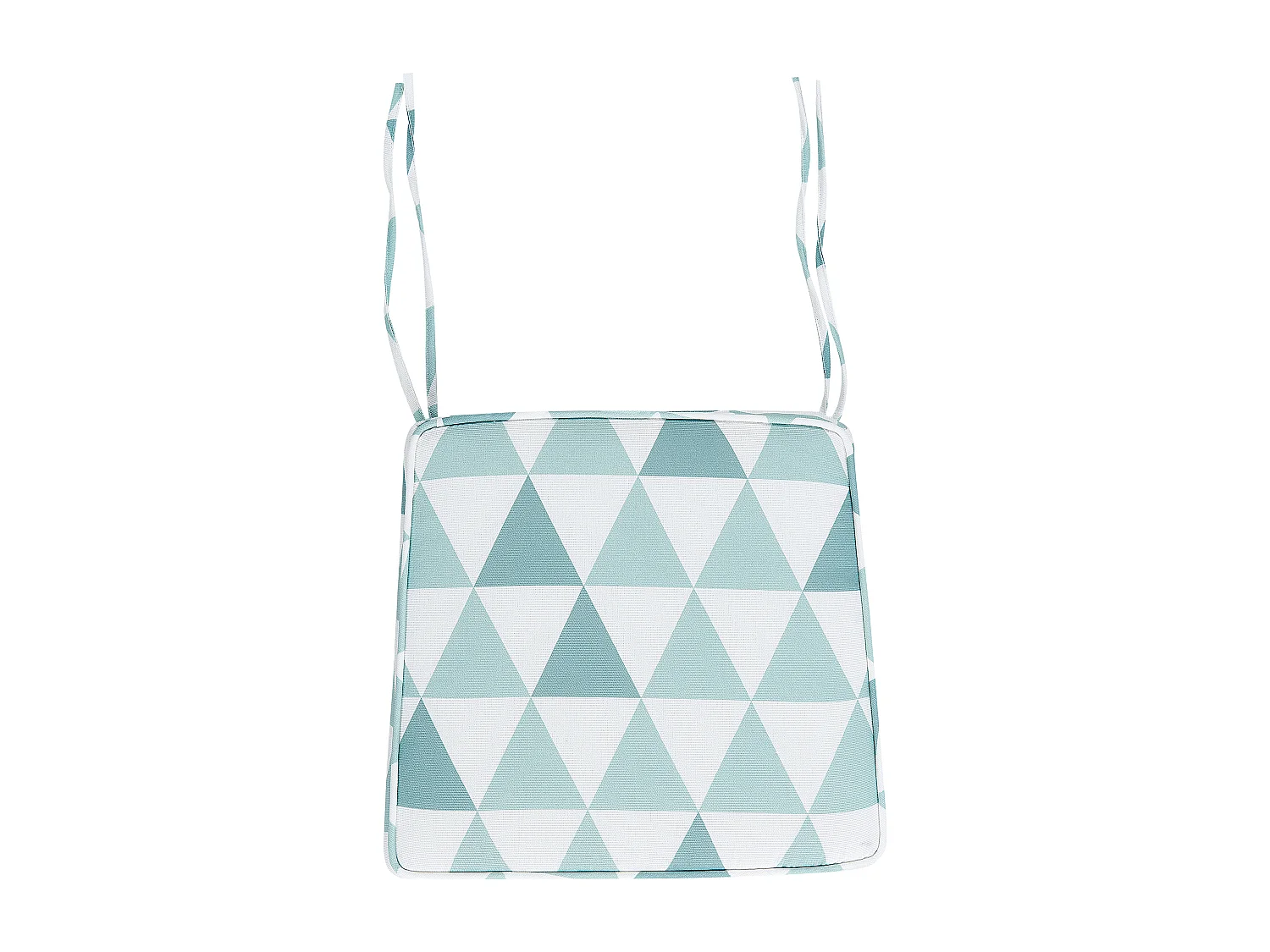 Set di 2 cuscini per sedie TERNI 37 x 34 cm Azzurro