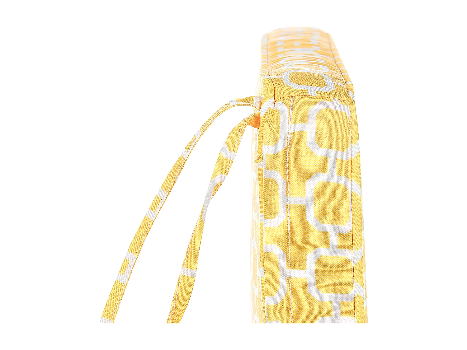 Lot de 2 coussins pour chaises de jardin TERNI 37 x 34 cm Jaune