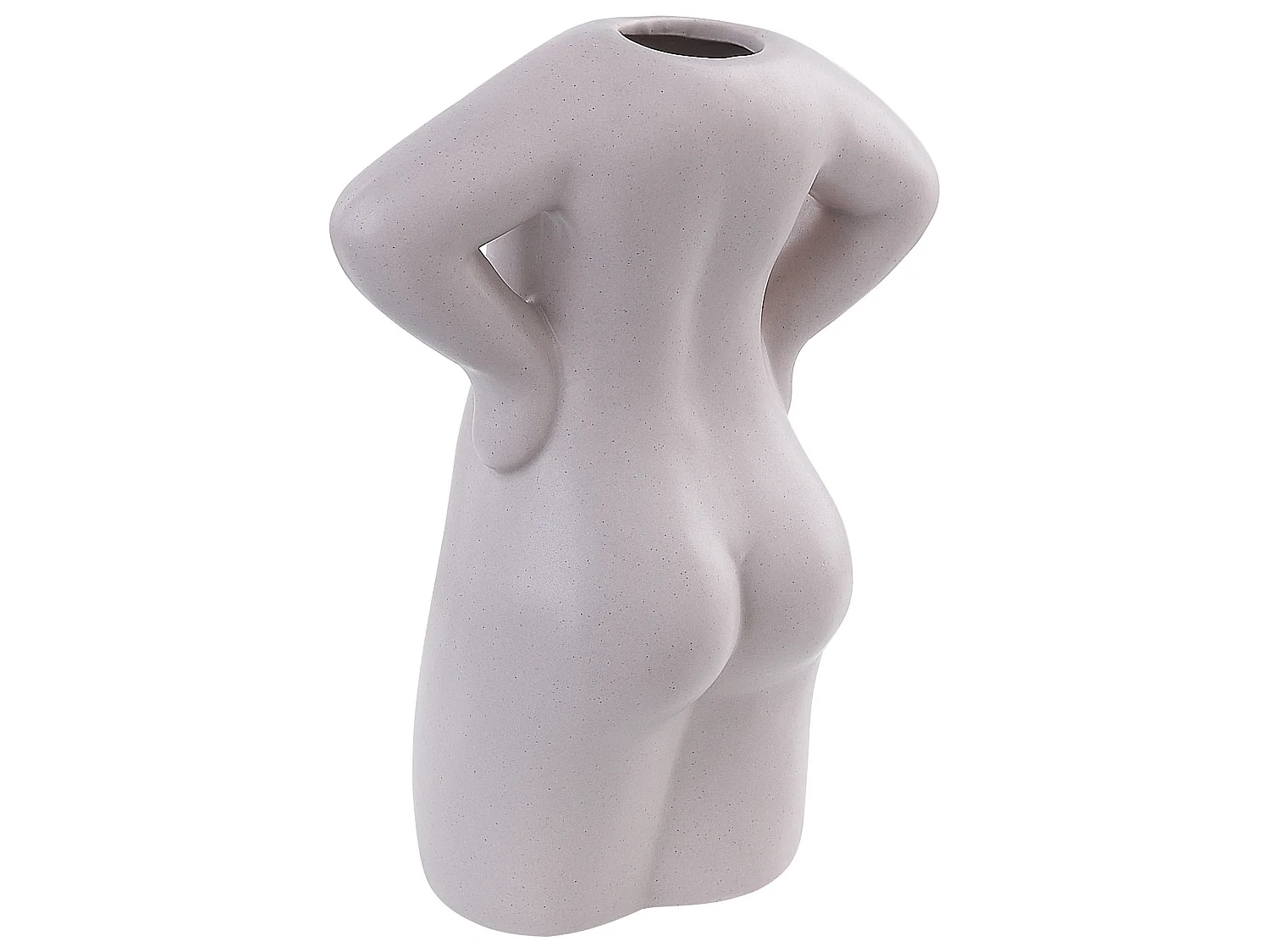 Vase à fleurs KILKIS Céramique 24 cm Beige