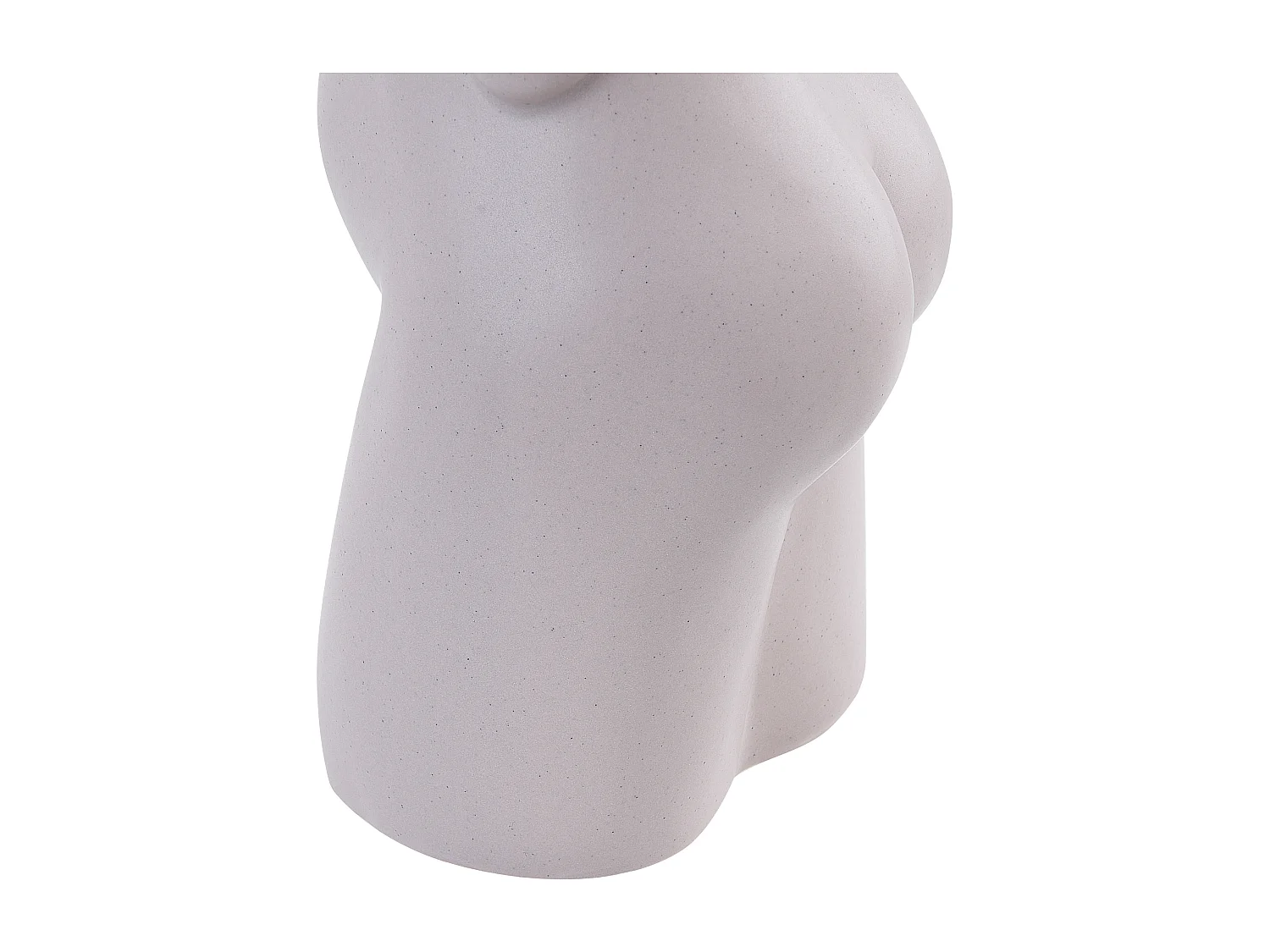 Bloemenvaas KILKIS Keramiek 24 cm Beige