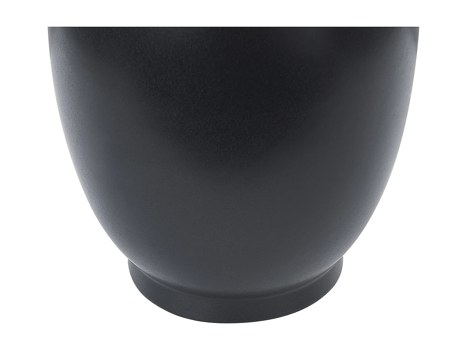 Vase à fleurs MYTILENE Céramique 29 cm Noir