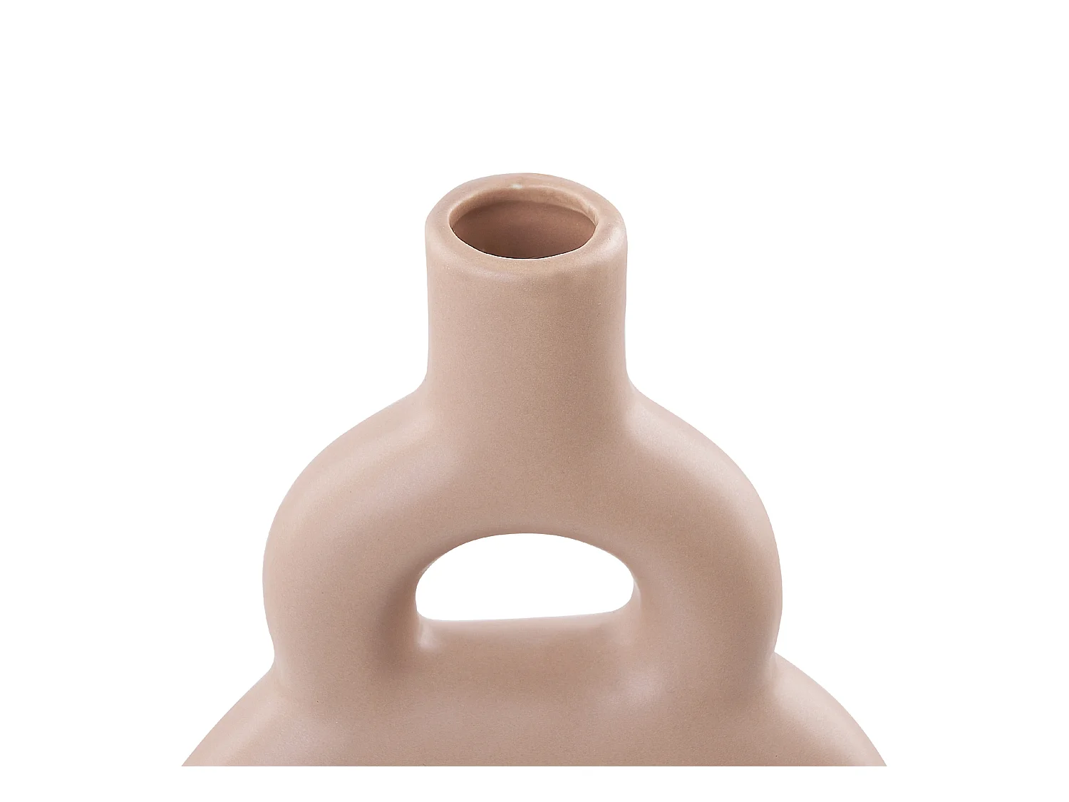 Jarro de flores KOZANI Cerâmica 28 cm Cor de areia