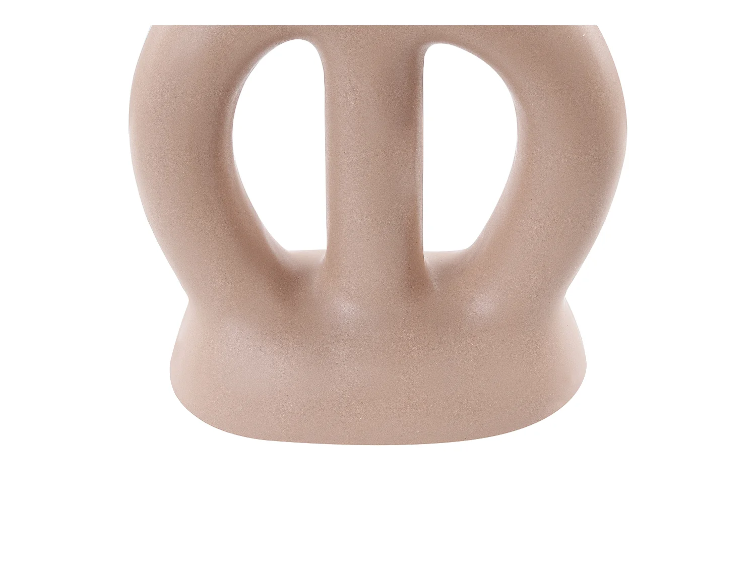 Jarro de flores KOZANI Cerâmica 28 cm Cor de areia