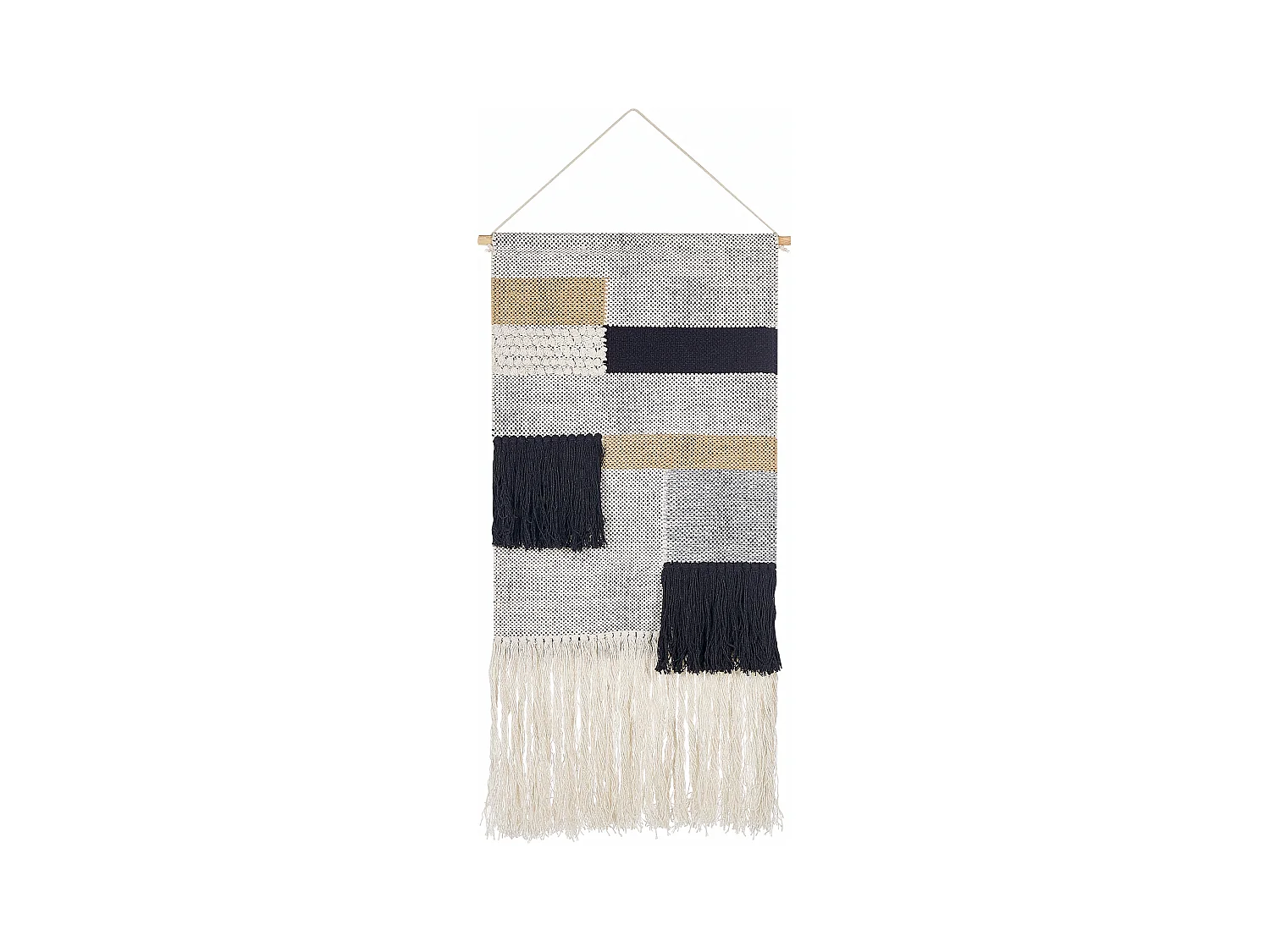 Decorazione da parete in tessuto HANGU Cotone 114 cm Beige