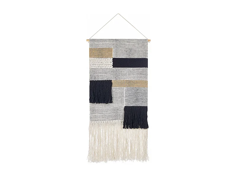 Decoração de parede em tecido HANGU Algodão 114 cm Creme