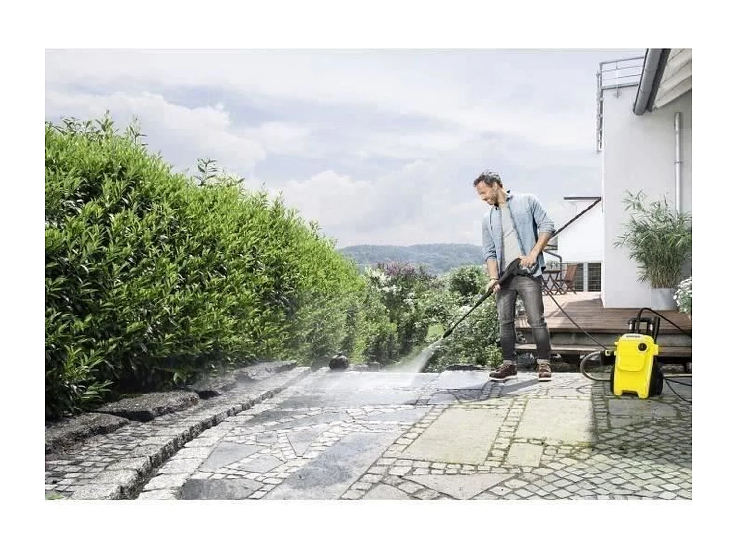 Limpiadora de alta presión K4 Compact - 420 L/h - 1800 W - 130 bar