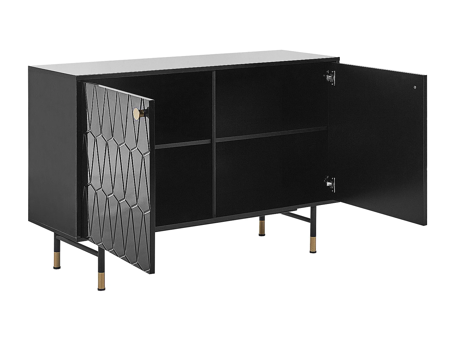 Kast ADANTE 82 cm Zwart