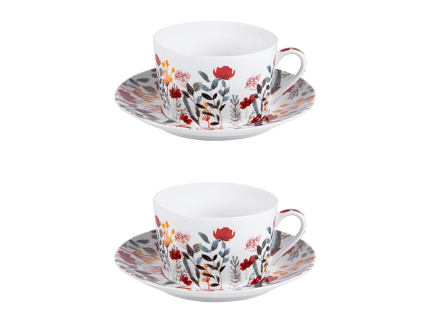 Coffret de 2 petits déjeuners Flor 35 cl