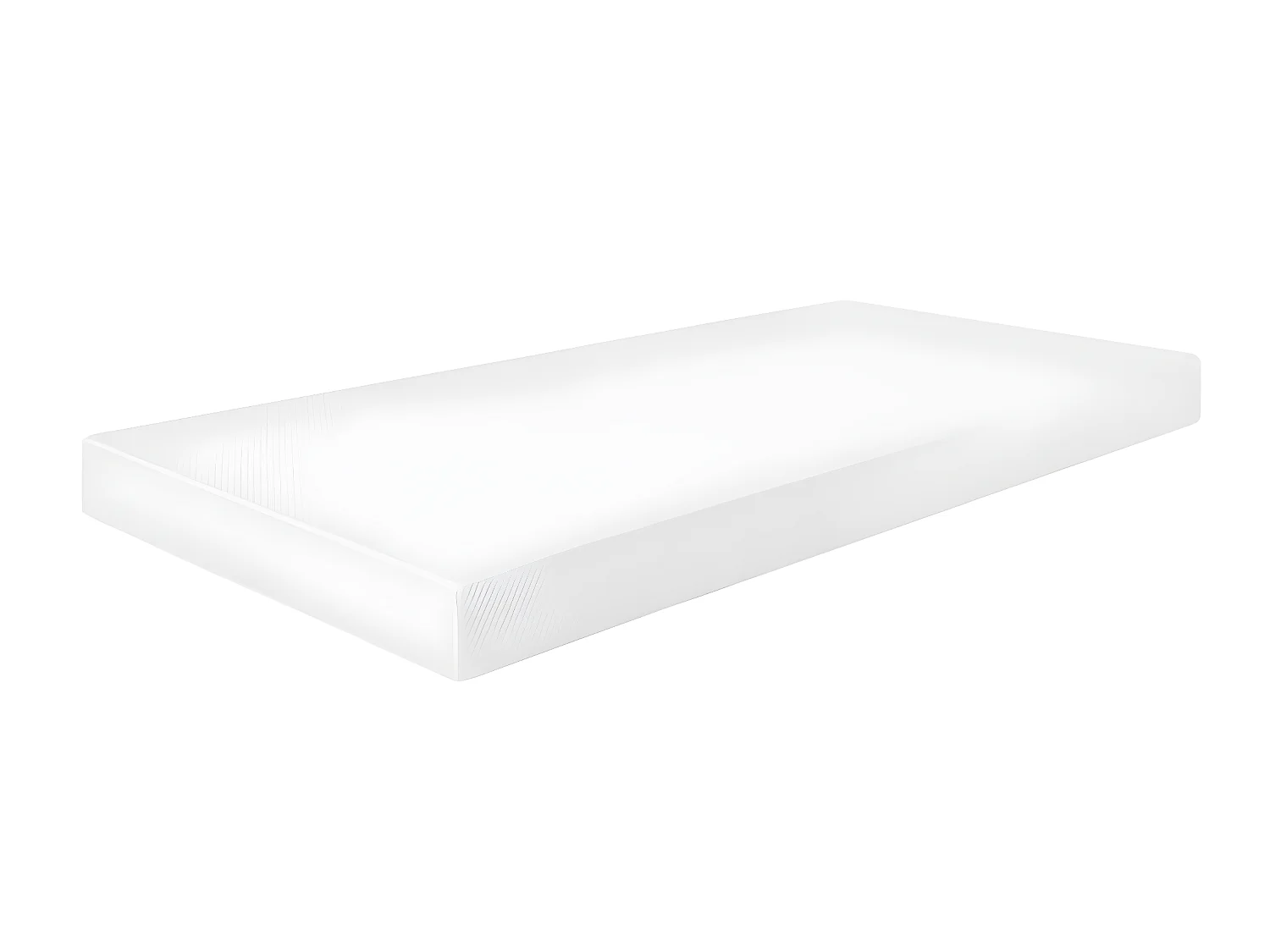Sofá cama nido 2 x 90 x 190 - Terciopelo - Beige + colchón - LENVIA