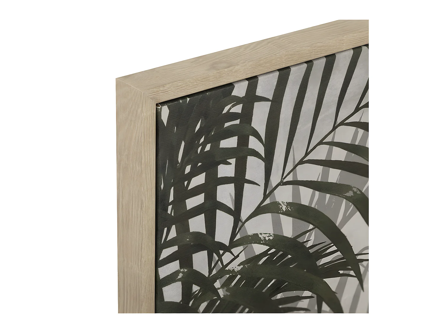 Tableau Toile murale imprimée et encadrée Femme à chapeau de paille 58 x 78 cm