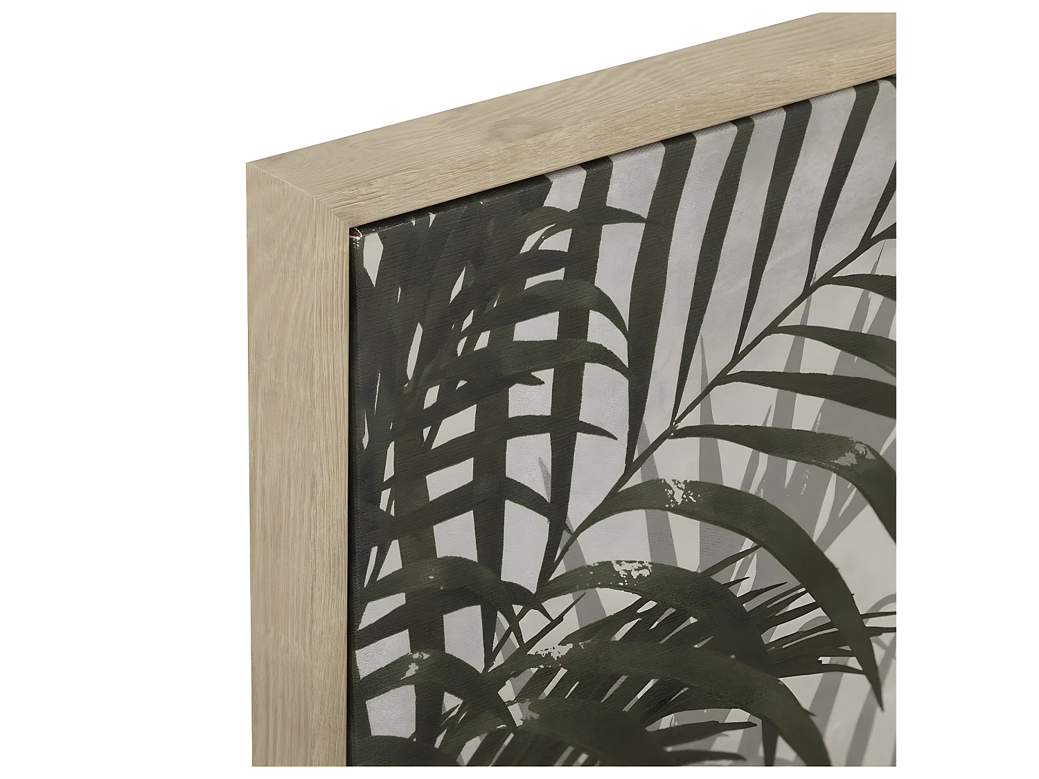 Tableau Toile murale imprimée et encadrée Femme à chapeau de paille 58 x 78 cm