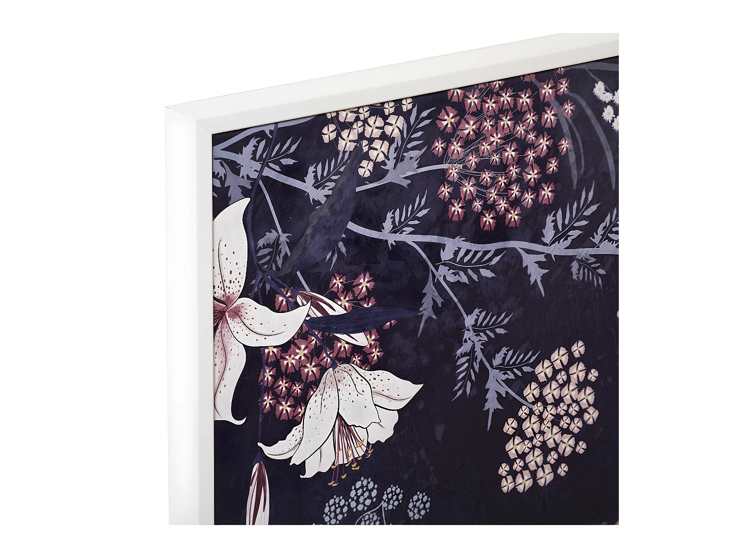 Tableau Toile murale encadrée imprimée Fleurs 60 x 90 cm