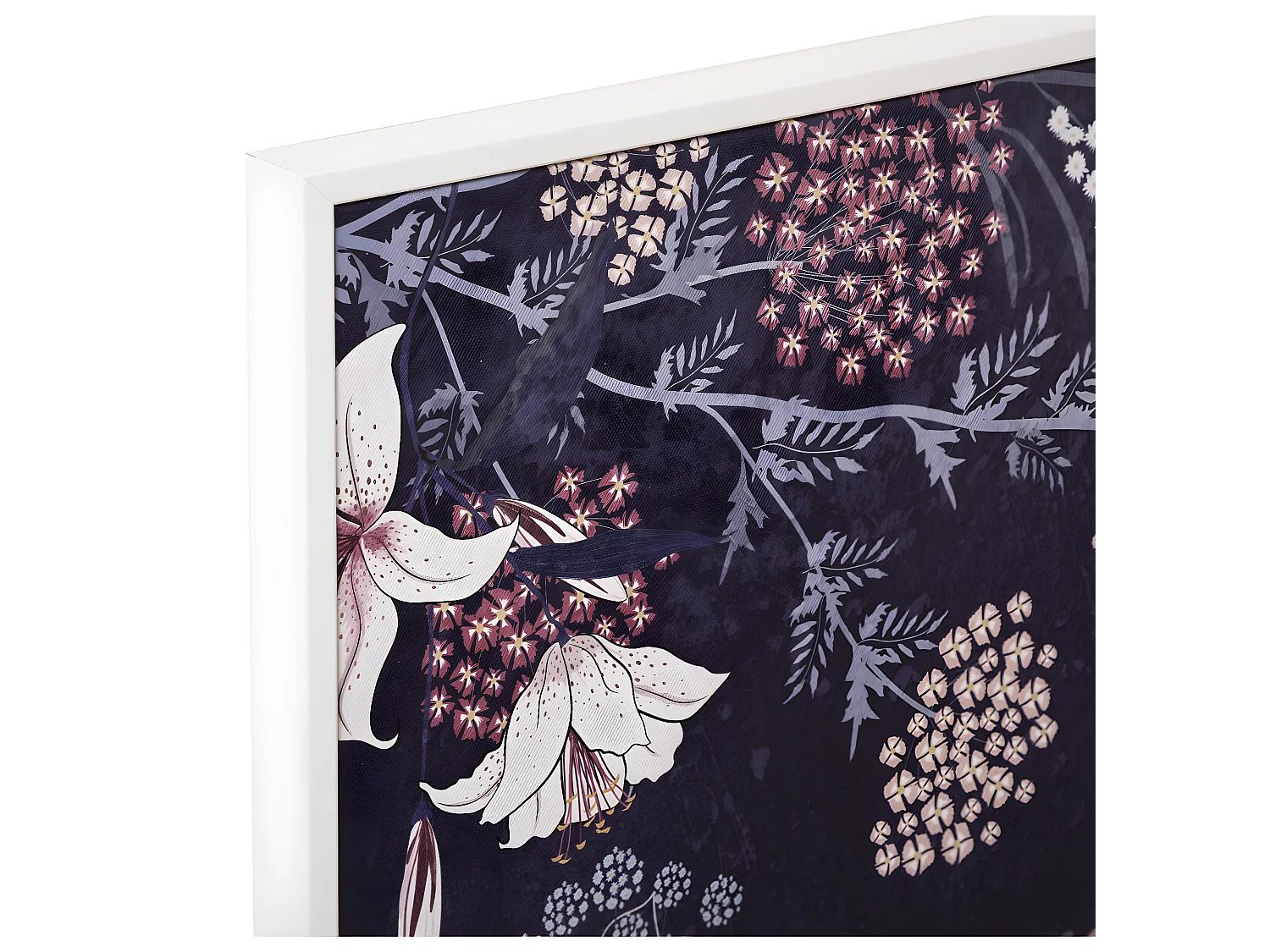 Tableau Toile murale encadrée imprimée Fleurs 60 x 90 cm